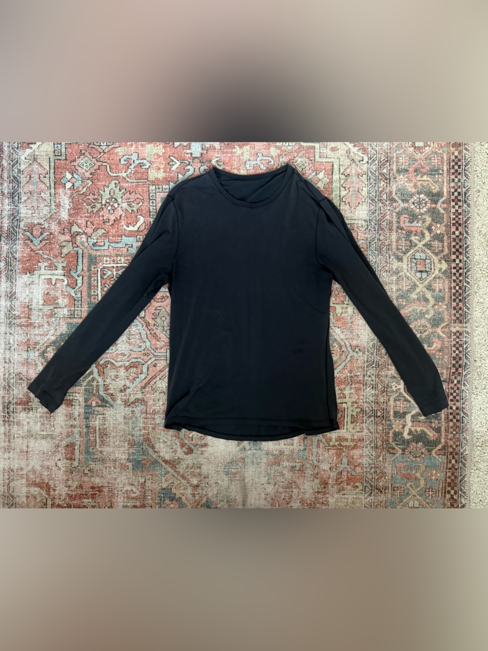 LULULEMON Black Long Sleeve Tee